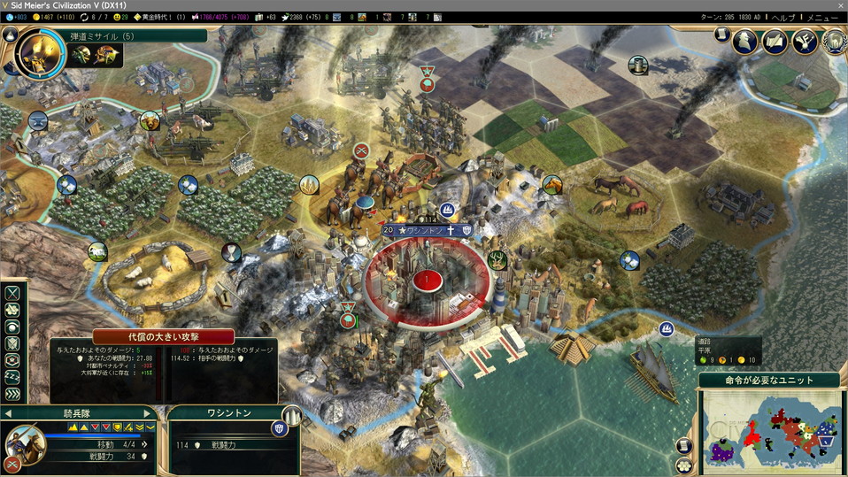 ワシントン占領1