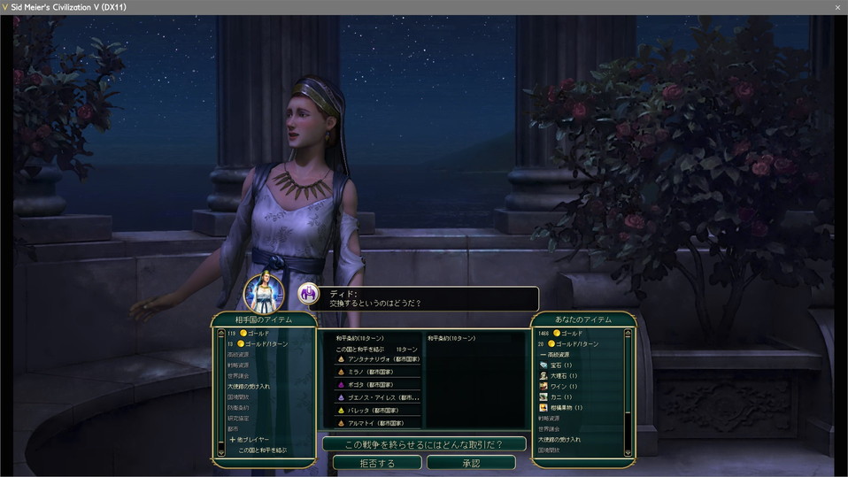 カルタゴと対等和平