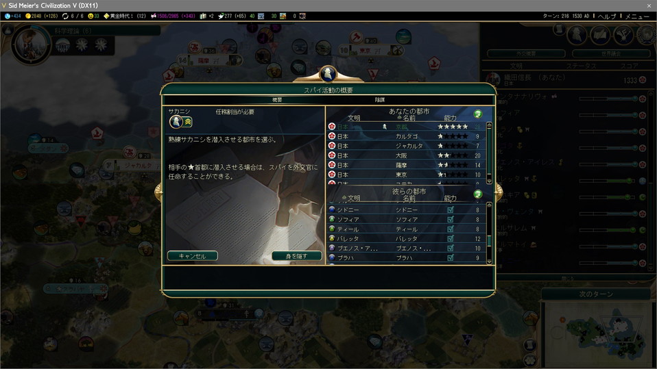 都市国家の政変