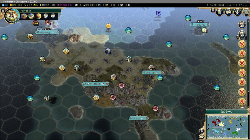 インドネシア領内の立地