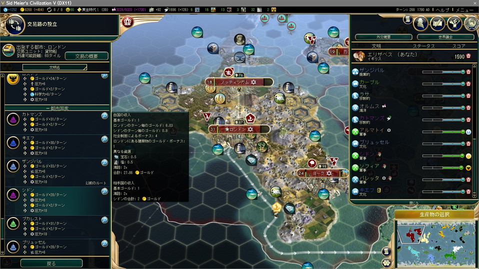 都市国家シドンに貨物船を