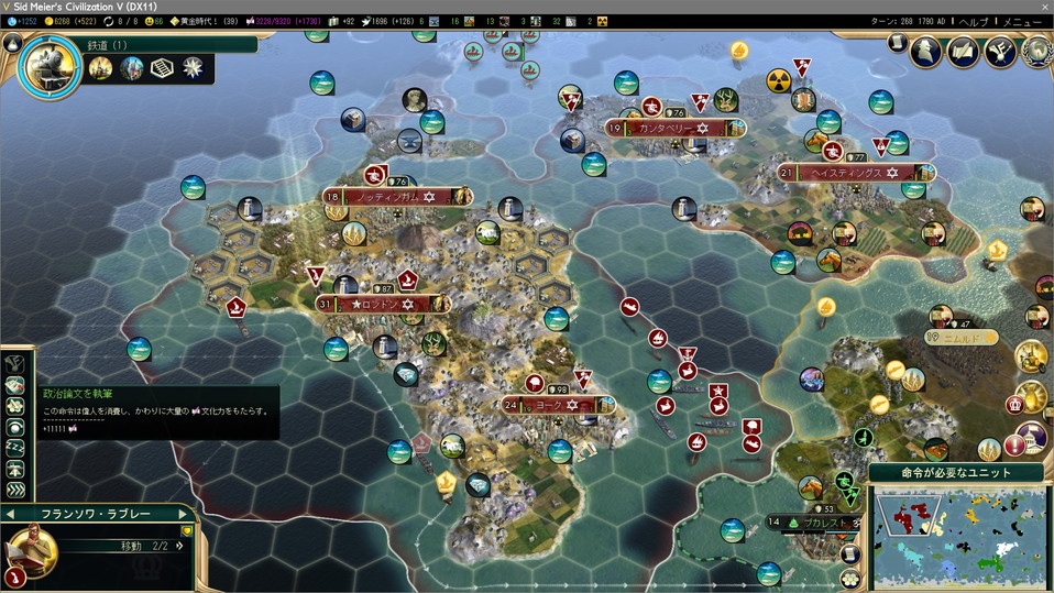 政治論文を執筆