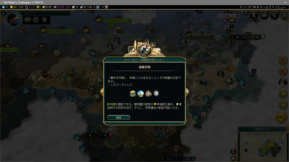 テクノロジー：活版印刷